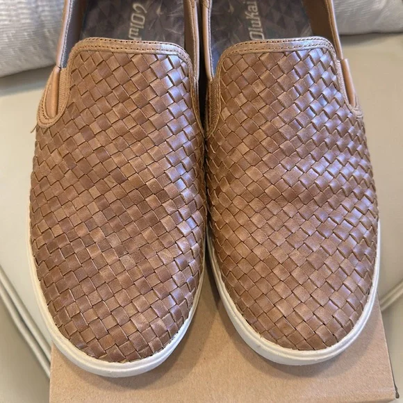 OluKai Lae‘ahi Lauhala - Men’s Woven Leather Shoes - Picture 2 of 10